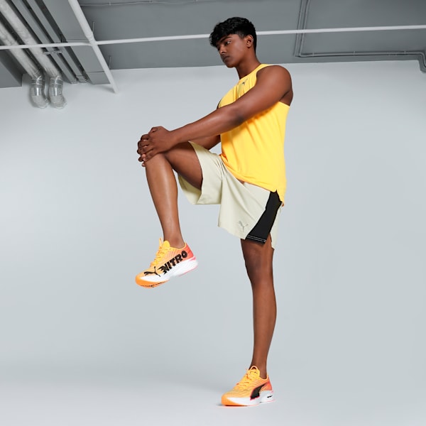 RUN VELOCITY ULTRAWEAVE Men's  7" Running Shorts, Desert Dust, extralarge-IND